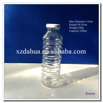 Wholesale 300ml Glass Beverage Bottle